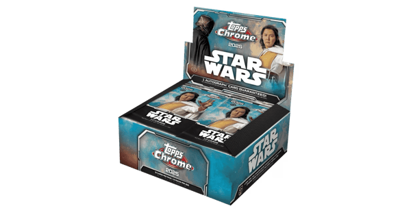 2025 Topps Chrome Star Wars Hobby Box Restock Notifications