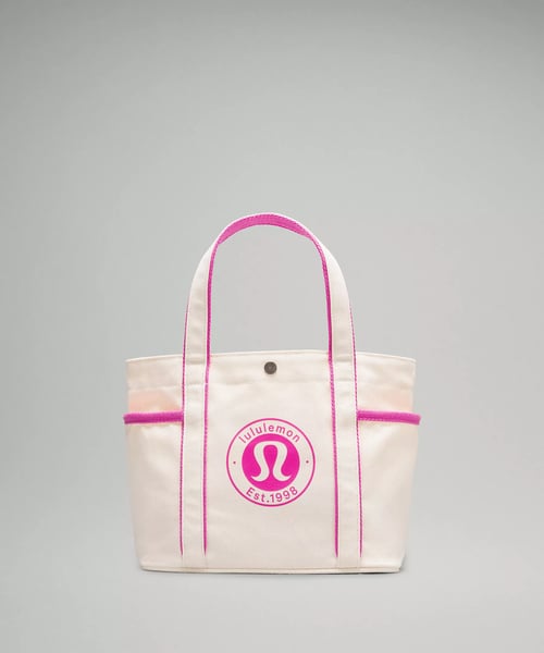 Lululemon Daily Multi-Pocket Mini Canvas Tote Bag 6.5L Restock Notifications