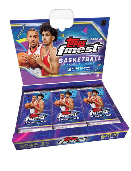 2024/25 Topps Finest Basketball Hobby Box Restock Notifications