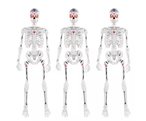 3-Pack 5 ft. Grave & Bones LED Day of the Dead Restock Notifications