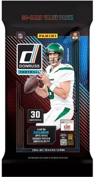 2024 Panini Donruss NFL Football Fat Pack Restock Notifications