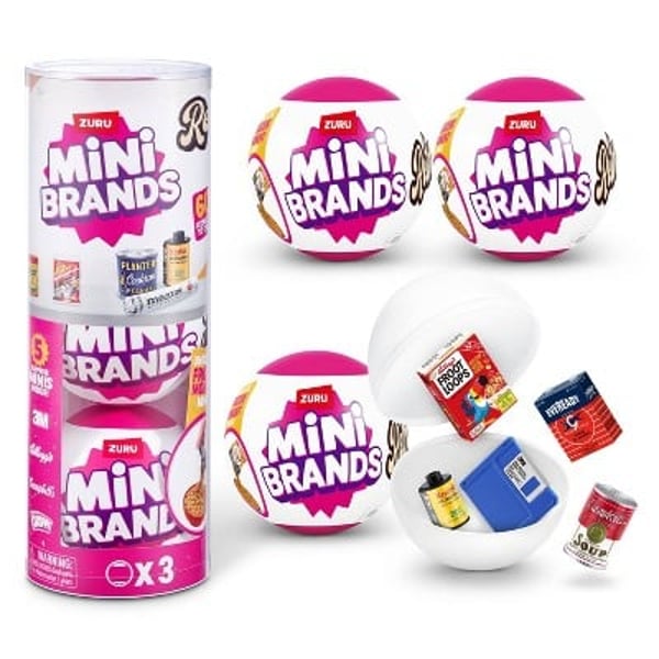 Mini Brands Retro Series 1 Collectible Capsule 3pk Restock Notifications
