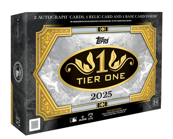 2025 Topps Tier One Baseball Hobby Box Restock Notifications