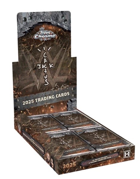 2025 Topps Chrome WWE x Cactus Jack Restock Notifications
