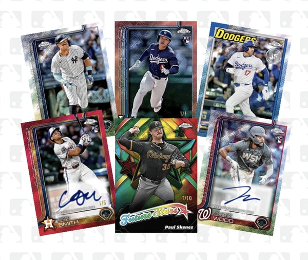 2025 Topps Chrome Baseball Logofractor Hobby Box Restock Notifications