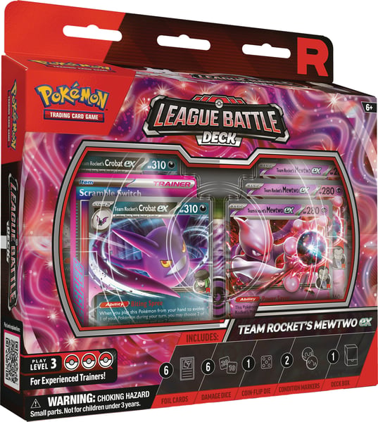 Pokemon Team Rocket’s Mewtwo ex League Battle Deck Restock Notifications