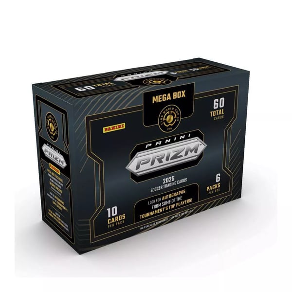 2025 Panini Prizm FIFA Club World Cup Soccer Mega Box Restock Notifications