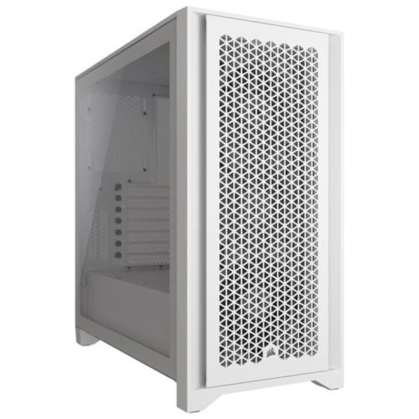 Corsair 4000D RGB Airflow ATX Computer Case - White Restock Notifications