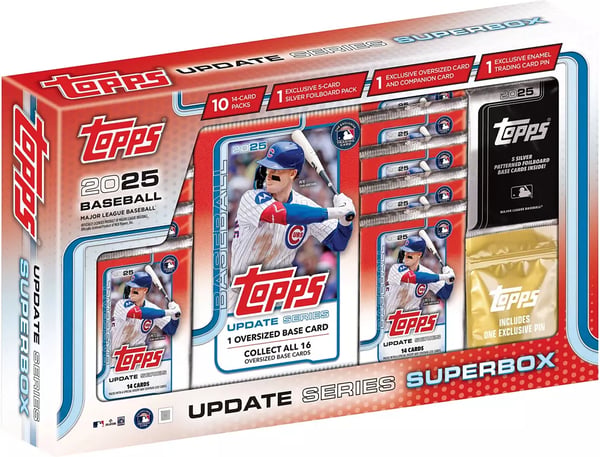 2025 Topps Update Series Baseball Super Box Restock Notifications