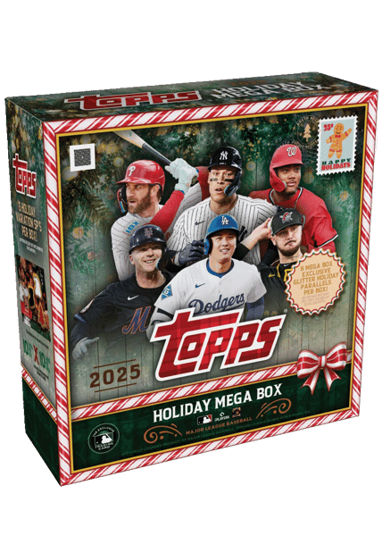 2025 Topps Holiday Baseball Mega Box Restock Notifications