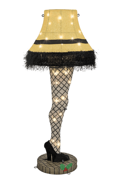 3-ft LED A Christmas Story Leg Lamp Decoration Restock Notifications