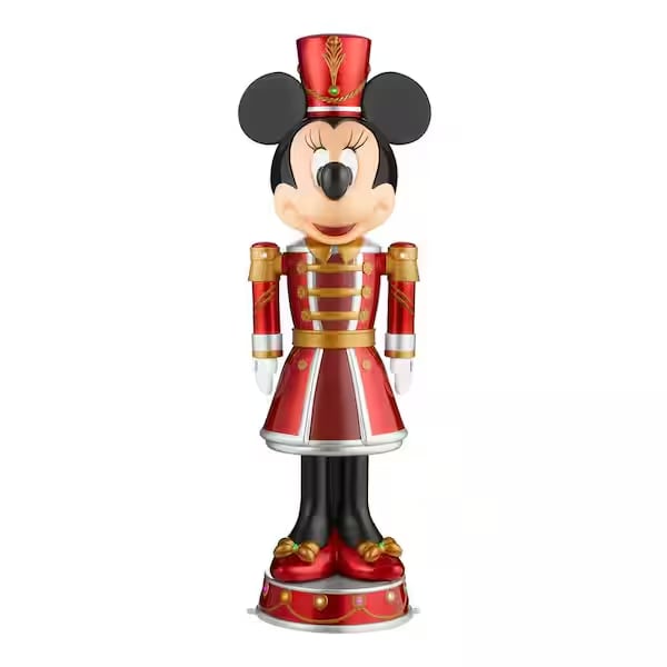 5 ft. LED Holiday Minnie and Mickey Mouse Nutcracker Restock Notifications