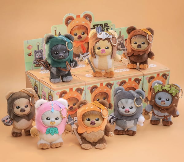 Ewoks Cosbi Mystery Plush Keychain Collection Blind Box Restock Notifications