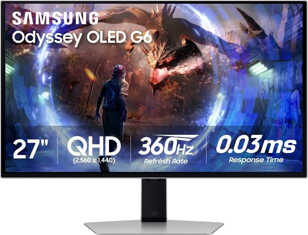 Samsung - 27" Odyssey OLED G6 (G60SD) Restock Notifications