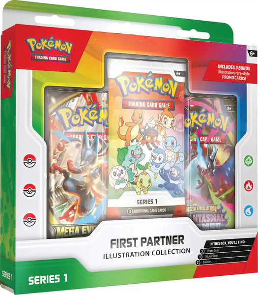 Pokemon First Partner Illustration Collection Series 1 Restock Notifications