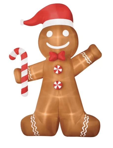 20 Ft Light-Up Animated Gingerbread Man Inflatable Restock Notifications