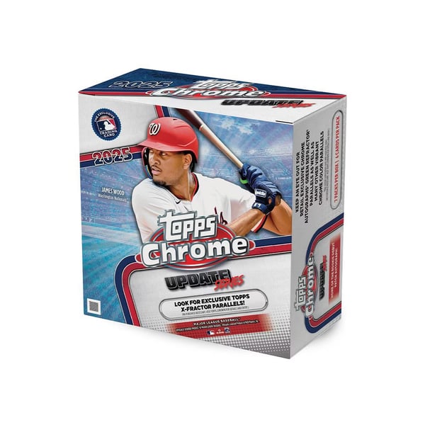 2025 Topps Chrome Update Series Baseball Mega Box Restock Notifications