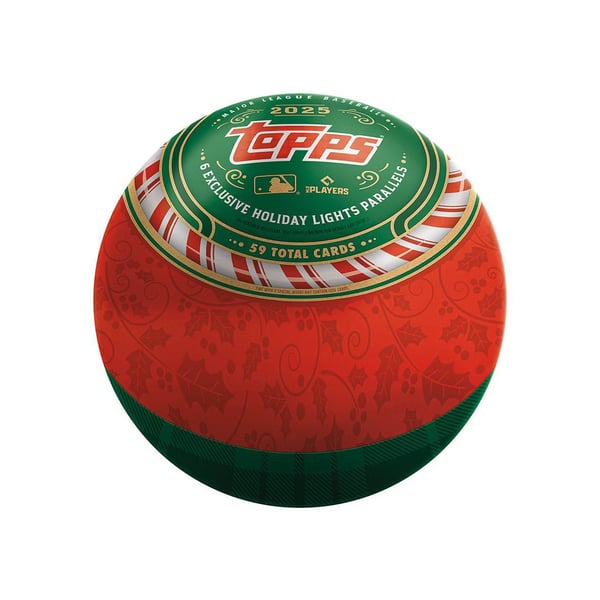 2025 Topps MLB Holiday Baseball Tin Restock Notifications