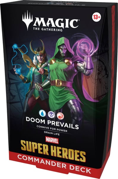 MTG Marvel Super Heroes Commander Deck - Doom Prevails Restock Notifications
