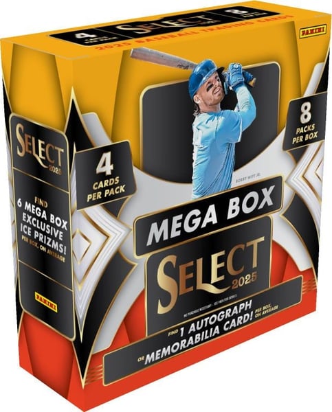 2025 Panini Select Baseball Mega Box Restock Notifications