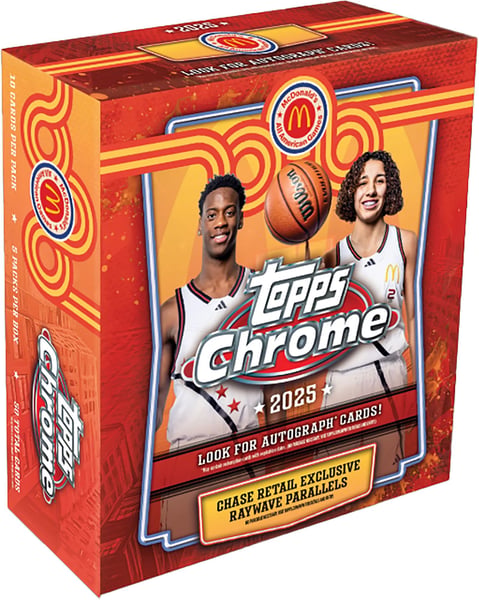 25 McDonald's All-American Topps Chrome Basketball Mega Restock Notifications