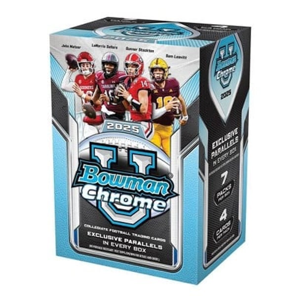 2025 Topps Bowman Chrome U Collegiate Football Trading  Restock Notifications