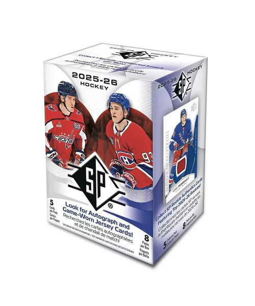 2025-26 Upper Deck NHL SP Hockey Blaster Box Restock Notifications