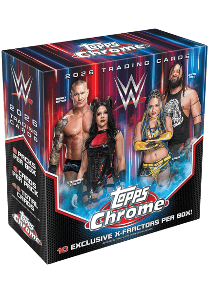 2026 Topps Chrome WWE Mega Box Restock Notifications