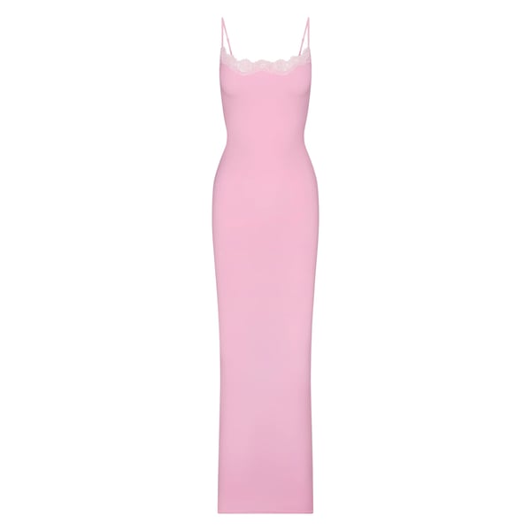 Skims Fits Everybody Lace Long Slip Dress  Restock Notifications