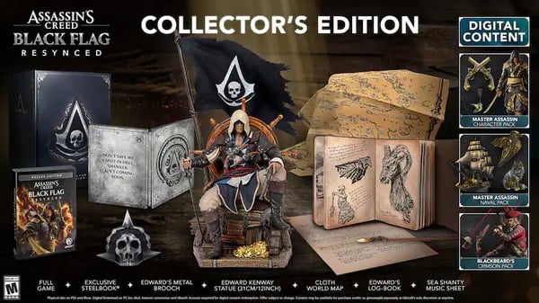 Assassins Creed Black Flag Resynced Collector's Xbox Restock Notifications
