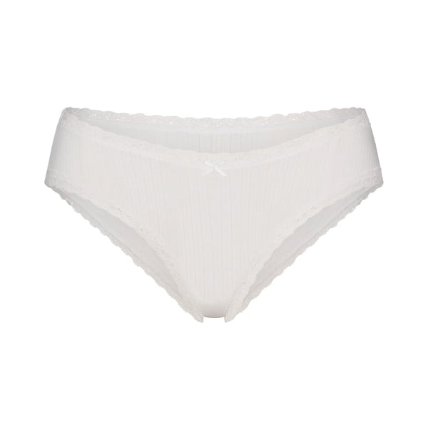 Skims Lightweight Cotton Lace Brief  Restock Notifications