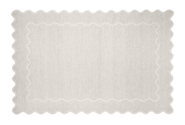 Stella Ivory Scallop Wool Area Rug Restock Notifications