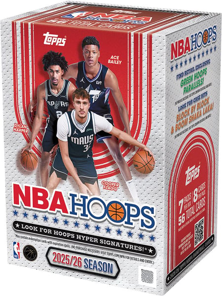 2025-26 Topps Hoops Basketball Value Box Restock Notifications