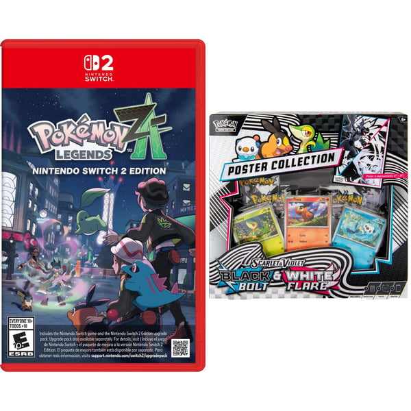Pokemon Z-A NS2 + Poster Collection Combo Restock Notifications