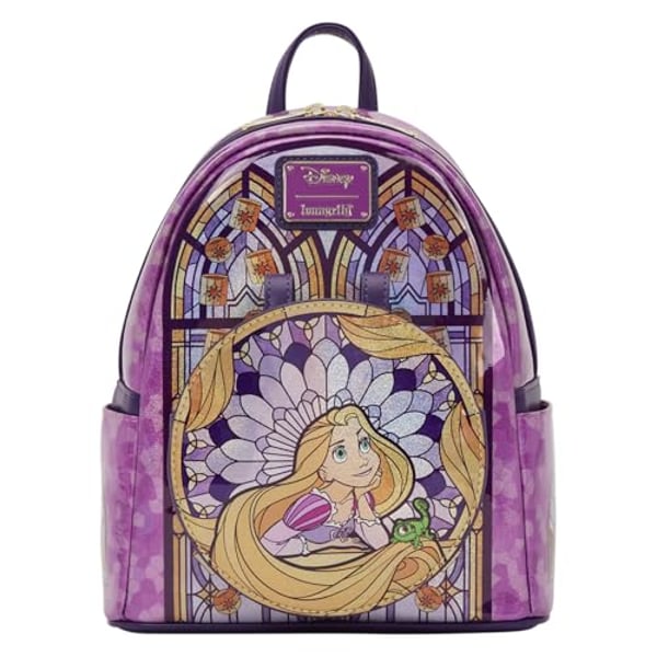 Loungefly Disney Stained Glass: Rapunzel Mini-Backpack Restock Notifications