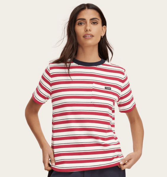 Women's Short Sleeve Crewneck Pocket T-Shirt Restock Notifications