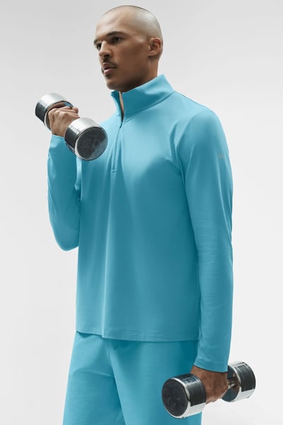 Alo Yoga Conquer 1/4 Zip Reform Long Sleeve Restock Notifications