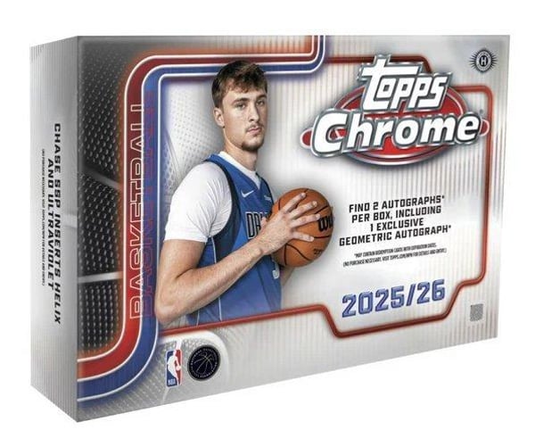 2025-26 Topps Chrome NBA Breakers Delight Box Restock Notifications