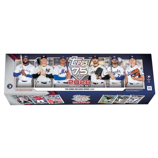 2026 Topps Baseball Complete Set Box Restock Notifications