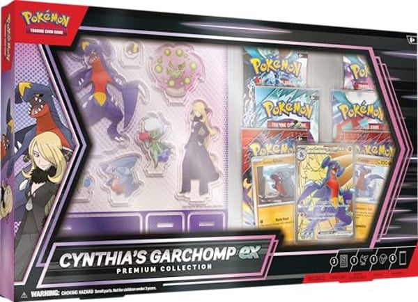 Pokemon Cynthias Garchomp ex Premium Collection Restock Notifications