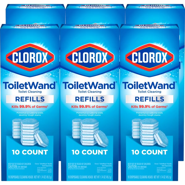 Clorox ToiletWand Disinfecting Brush Refills Restock Notifications