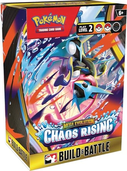 Pokemon Mega Evolution Chaos Rising Build & Battle Box Restock Notifications