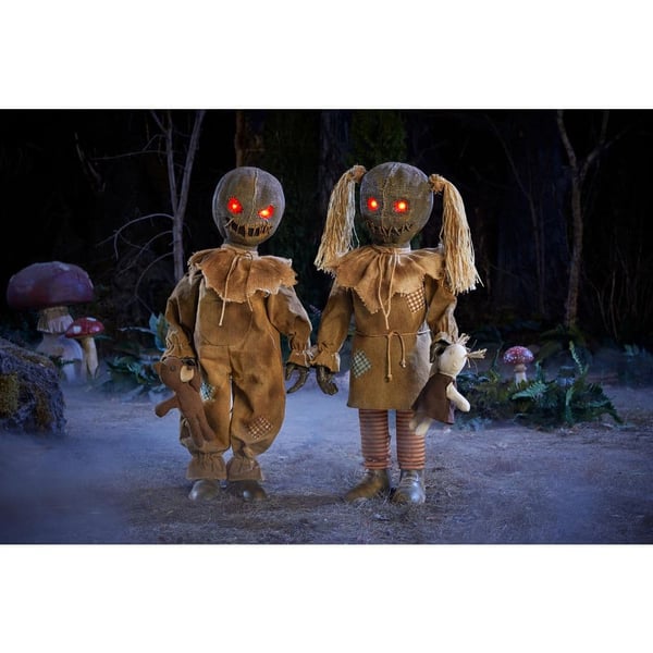 2-Piece Wicked Woods Animated LED Burlap Twins Restock Notifications
