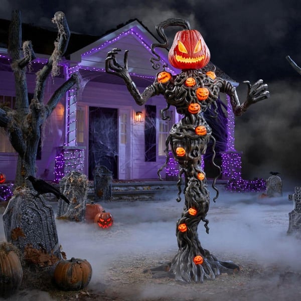 6.5 FT  Wicked Woods LED Pumpkin Vine Creature Restock Notifications