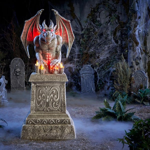 5.5 FT Grave & Bones LED Gargoyle 2026 Restock Notifications