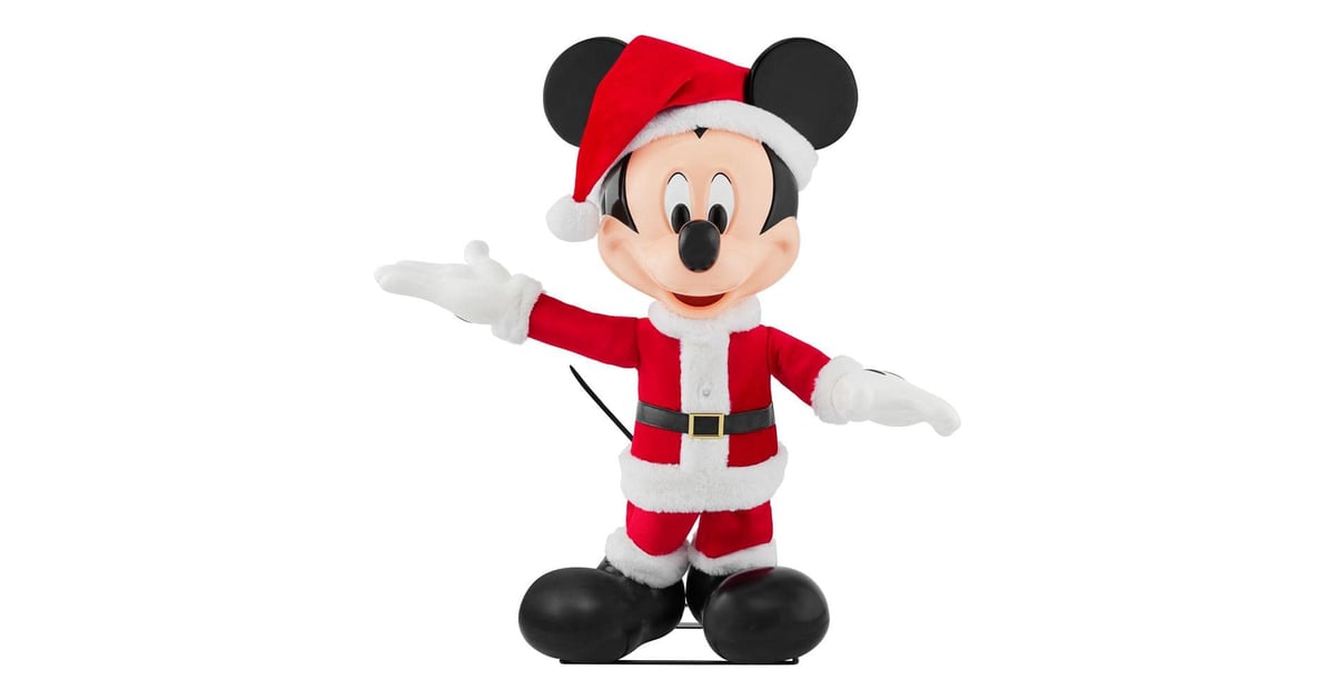 Track 4 ft. Animated Holiday Mickey at Home Depot