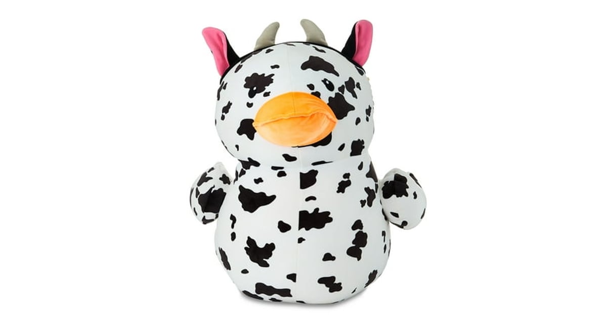 Track Easter Jumbo Cow Patterned Duck Plush by Way To Celebrate at
