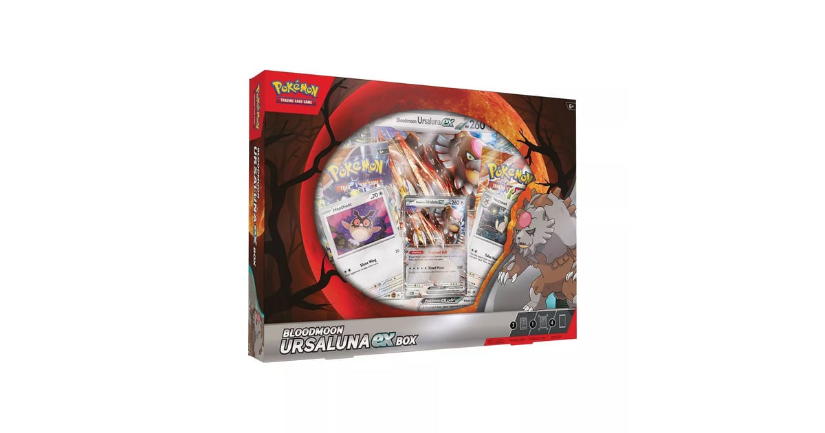 ursaluna booster box Bloodmoon Ursaluna ex Pokemon Box