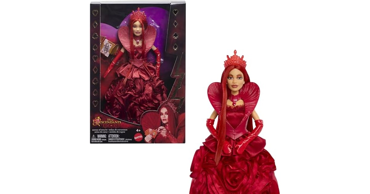 descendants rise of red queen of hearts dress Amazon.com: Party City Queen of Hearts Costume for Women - Disney  Descendants 4 The Rise of Red Costume Includes Dress, Necklace, & Gloves