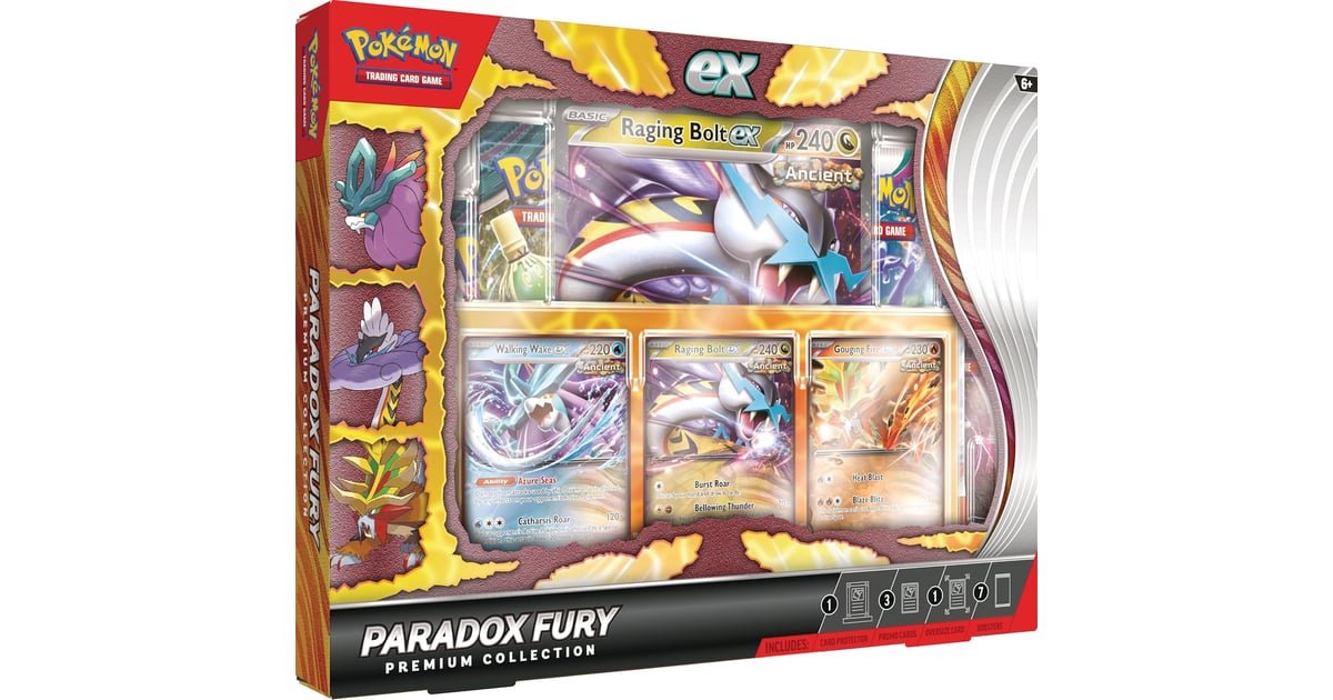 pokemon tcg paradox fury premium collection cards Amazon.com: Pokemon TCG: Paradox Fury Premium Collection